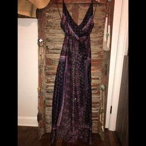 Free people silk jumpsuit 8